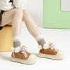 Winter cute cotton slippers bag and indoor home plush thick-soled warm cartoon cotton shoes outer wear