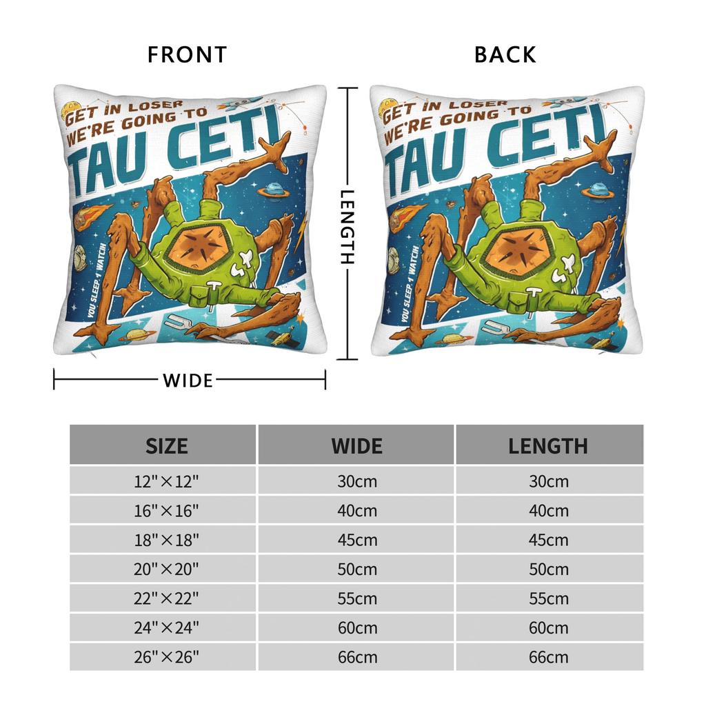 Hail Mary Book Get In Loser We’Re Going To Tau Ceti Pillow Cover Cute Funny Pillow Case For Sofa Bedroom Soft Pillowcases Gift