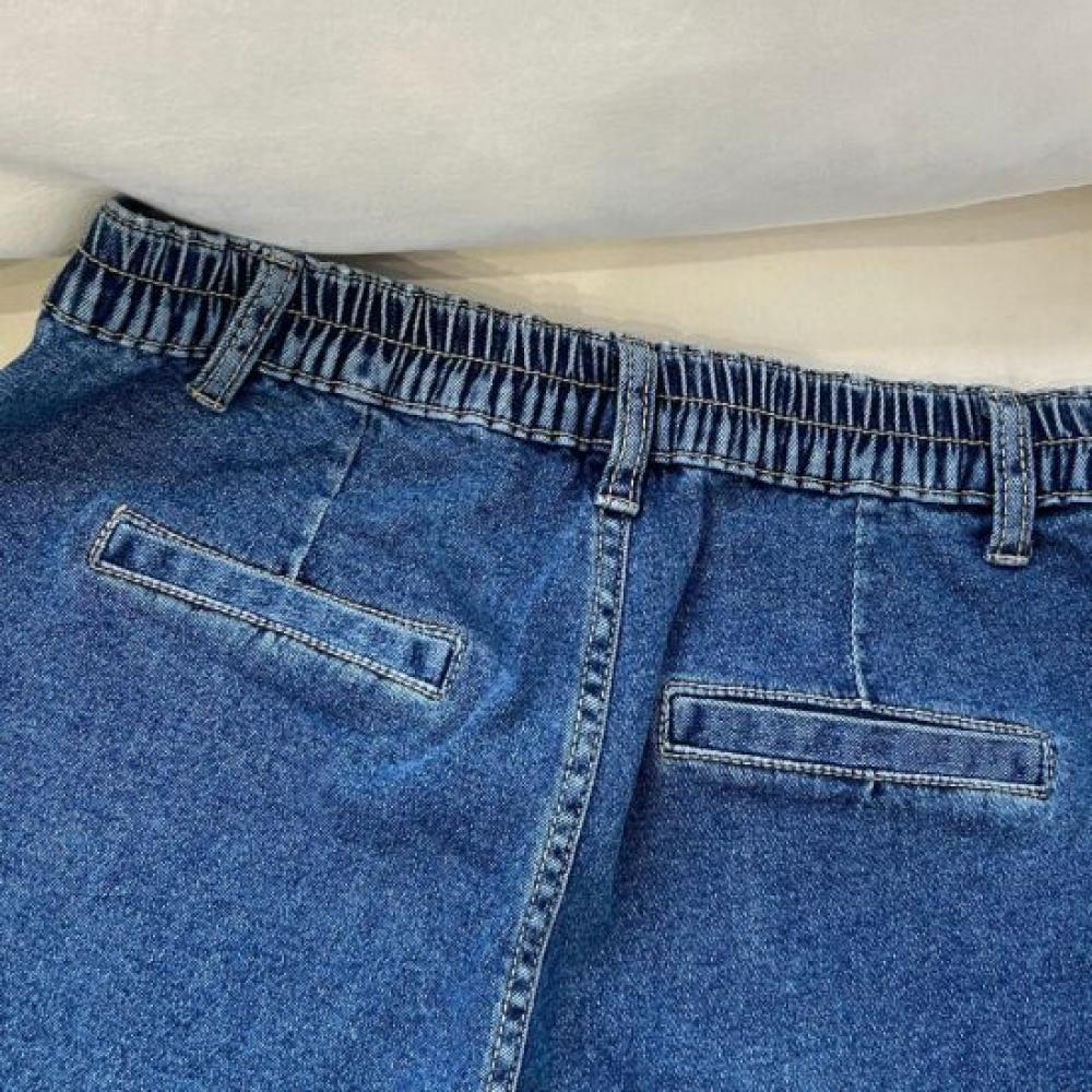 Dabimong New Helsinki Spanbanding Pocket Semi Denim Pants Sxl