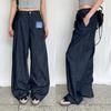 New Arrivals Open Run Women Non Fade Wide Denim Pants