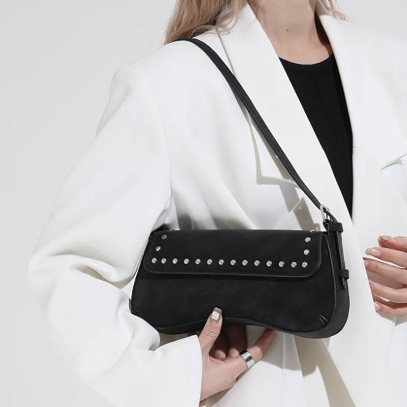 2026 New Classic Fashion Retro Shoulder Bags Niche High-end Women's Underarm Bags Minimalist Versatile Practical Shoulder Bags