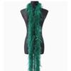 Blue 1PLY Natural Ostrich Feather Boa Fluffy Plume Ribbon Shawl DIY Sewing Trim for Wedding Christmas Party Dress Costume Accessories