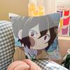 Cartoon Figure Bungo Stray Dogs Maple Design Cushion Cover Happy Autumn Harvest Decor Holiday Decorati Pillow Cover