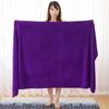 Thickened Quick-Dry Large Salon Bath Towel - Water-Absorbent, No Shedding, Engraved Design