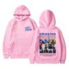 Trueno Graphic Hoodie Men Women Hip Hop Fashion Oversized Pullover Clothing Winter Casual Fleece Warm Long Sleeves Sweatshirt