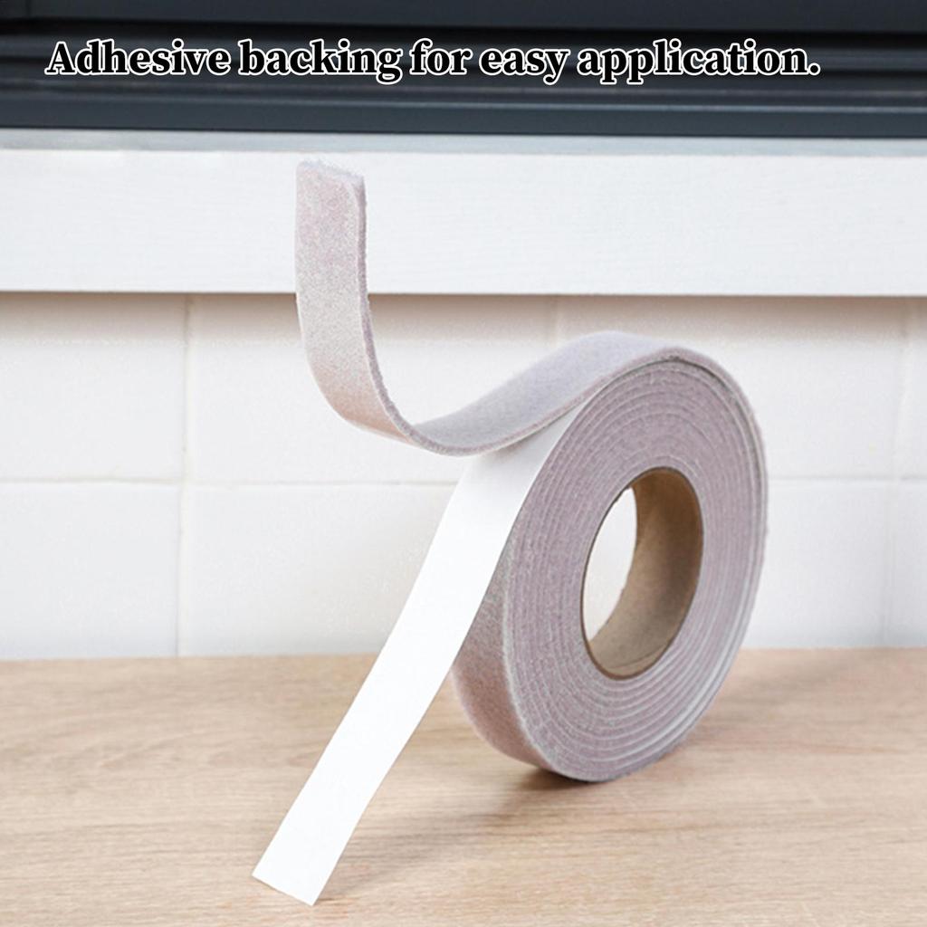 Window Condensation Absorber Strip Reusable Thick Self Adhesive Felt Weather Stripping Thermal Insulation Home Anti Fog