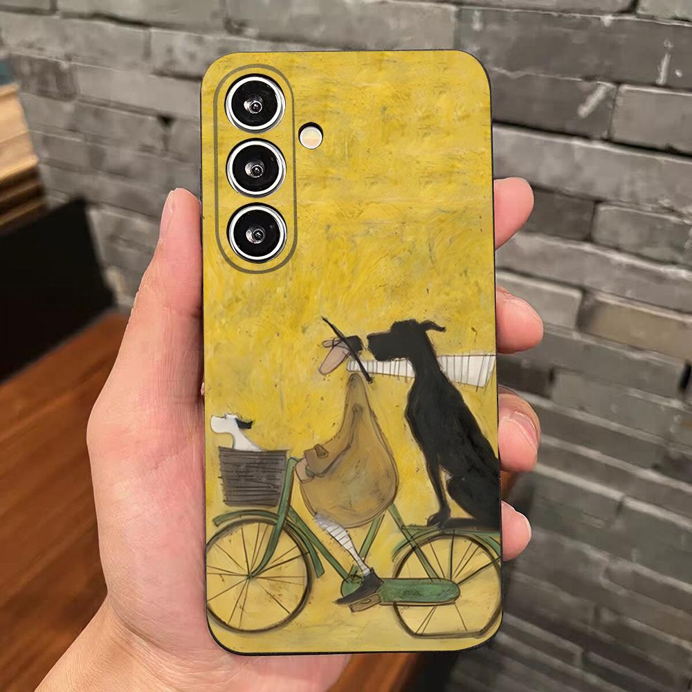 Sam Toft Art Abstract Landscape Phone Case For Samsung S26 S25 Edge S24 S23 S22 S21 S20 Ultra Plus Fe Galaxy Silicon Cover