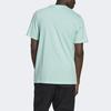 Adidas Originals Trefoil Casual Solid Knit Short Sleeve T-Shirt Men Tops Green GN3404