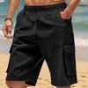 Summer Loose Multi-pocket Tooling Shorts Men's Squat Sports and Leisure Five-point Pants Men's