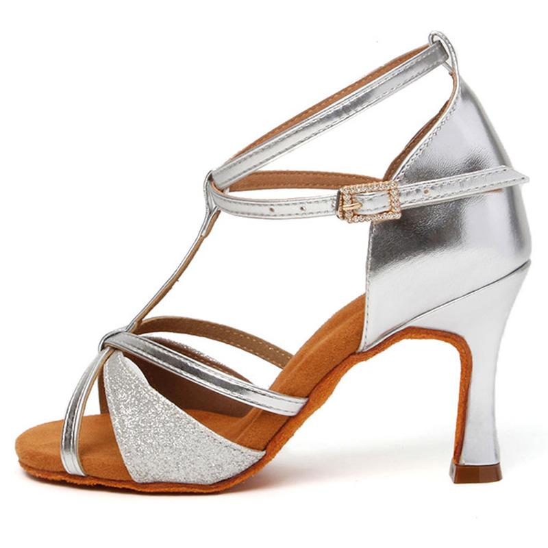 8,5 cm obcas profesjonalne damskie buty do tańca towarzyskiego halowe buty do tańca latynoskiego Salsa