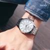 Men's Watch Steel Band Large Dial Simple Men's Quartz Watch Business Fashion Men's Watch