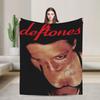 Deftones Alternative Metal Band Flannel Blanket Boy Girl Super Soft Throw Blanket Winter Home Decor Bedspread Sofa Bed Cover