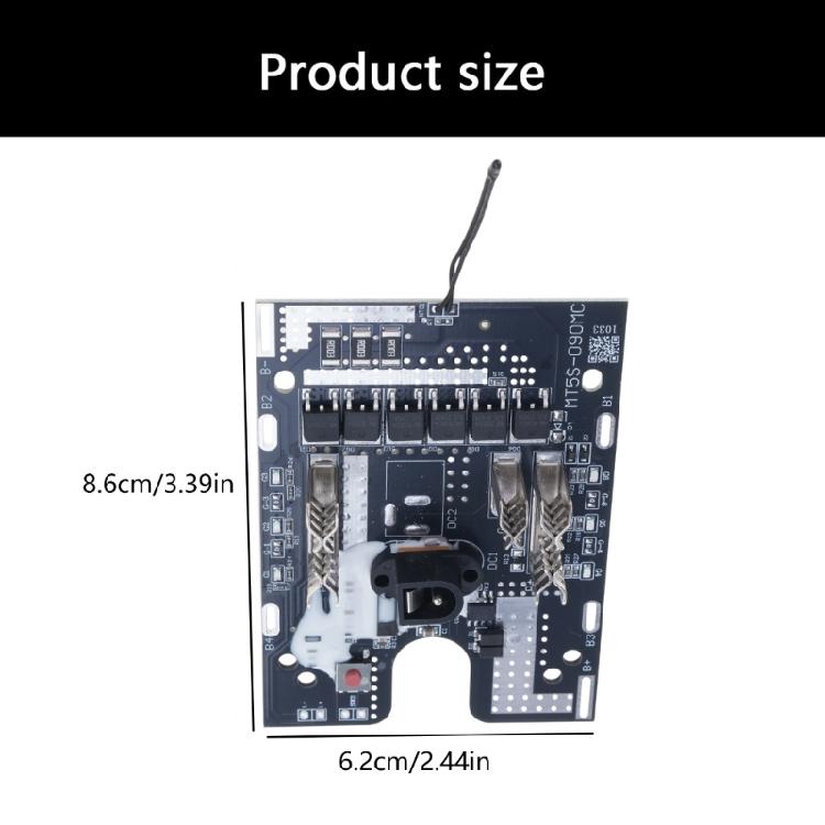Professional Grade 21V Battery Management System With Short Circuit Prevention And Universal Compatibility