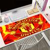 Flaming Manchester Crest Mouse Pad, Gaming Mouse Pad, Keyboard Pad, Desk Decor for Computer Notebook Fan Gift Birthday Gift