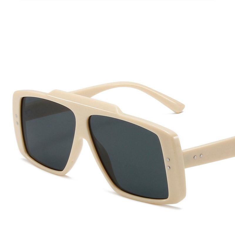 

Неполяризованные новые солнцезащитные очки с большой оправой для мужчин и женщин, модные цельные солнцезащитные очки с полной оправой, модные и стильные солнцезащитные очки