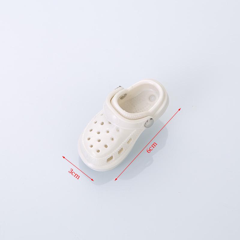Cute Mini Slipper Charms: Versatile Couple Keychain Accessories