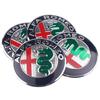 Car Stickers For Alfa Romeo 4pcs/set 56mm Car Wheel Center Hub Caps Stickers Auto Decoration Accessories For Alfa Romeo Giuliett