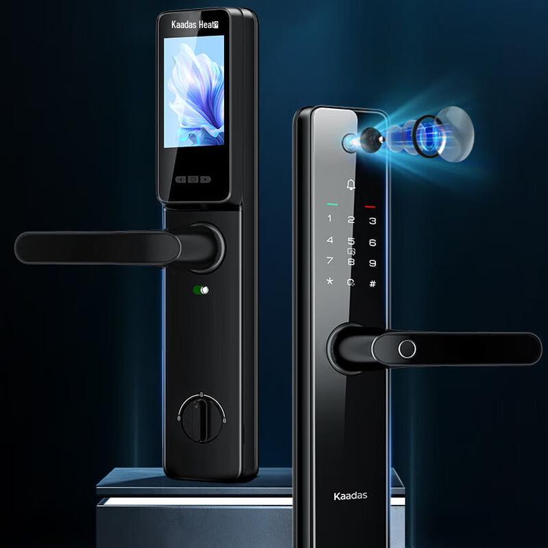

Умный дверной замок KAADAS HK300PRO с отпечатком пальца и HD-глазком