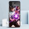 Kaisen J-Jujutsu Yuta Okkotsu Phone Case For Samsung Galaxy Z Flip7 Flip6 5G Flip5 Flip4 Flip3 ZFlip 7 6 3 4 5 Shockproof Back C