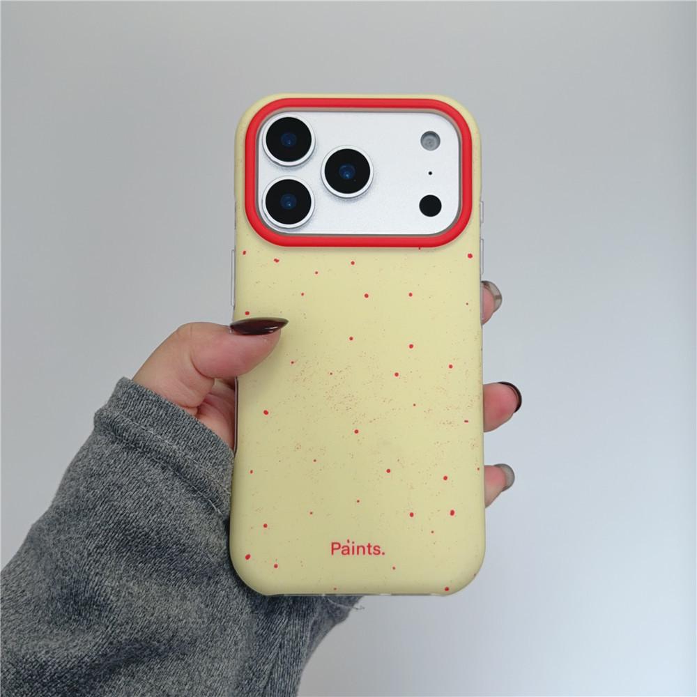 

Niche Ink Splash Drop-Proof iPhone 17 Pro Case: Trendy, Full Coverage, Women’s Personality 17Pro