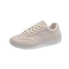 Women's Running Shoes Lightweight Flat Bottom Shock-absorbing Casual Sports Sneakers Plus Size 43 Suede Student Shoes