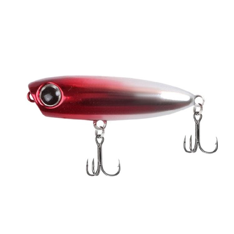 Multiple Color 5pcs Popper Lures With Reinforced Treble Hook Baits for Saltwater