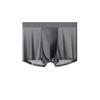 Men's Plus Size Quick-Dry Ice Silk Boxer Briefs - Summer Antibacterial and Breathable.