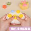 Large Cat Paw Slow Rising Stress Relief Clay Handmade DIY Silicone Mold