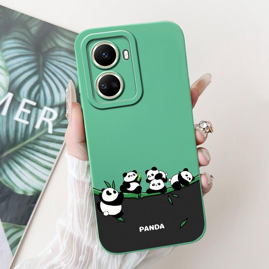 For Huawei Nova 10 Pro Case GLA-LX1 Cute Panda Cartoon Cover Soft Silicone TPU Phone Case For Huawei Nova 10 SE Nova10 Pro Shell