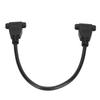 Displayport Extension Cable 4K DP HD Female to Female Cable Displayport Extension Cable with Fixing Nut Hole
