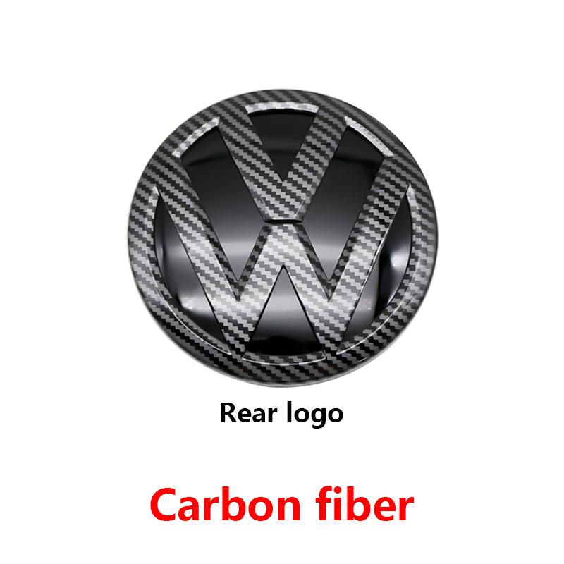 ABCD1 Volkswagen VW Front Grille Rear Trunk Emblem Badge Lid Cover Logo Decoration Sticker For Tiguan 2017 2018 2019 2020 Accessories