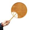 Handcrafts Bamboos Woven Fan Lightweight Cooling Fan for Summer Cooling Paddles and Weddings Parties Home Decors Gift