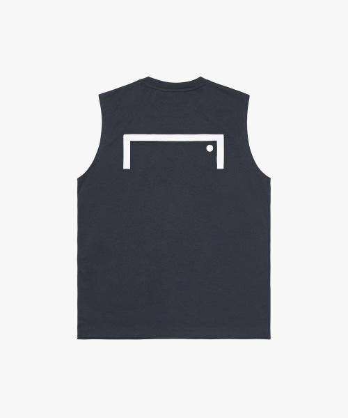 GOALSTUDIO Air Dry Goal Sleeveless-Charcoal