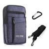 Riñonera de Teléfono de una Sola Capa Doble con Cinturón Bolsa para Teléfono Móvil Bolsillo para Teléfono de Hombre Almacenamiento de Teléfono para Exteriores
