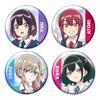 Bad Girl Hologram Can Badge Set of 4: Yu, Atori, Ryo, and Rura