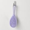 Self Cleaning Vented Hair Brush for Women, Scalp Massage Paddle Brush for Wet Dry Hair, Blow Drying Hair Detangler Brush