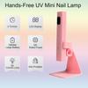 Mini Nail Lamp Handheld UV LED Nail Light For Curing All Gel Polish USB Rechargeable Quick Dry Manicure Machine Nails Art Tool