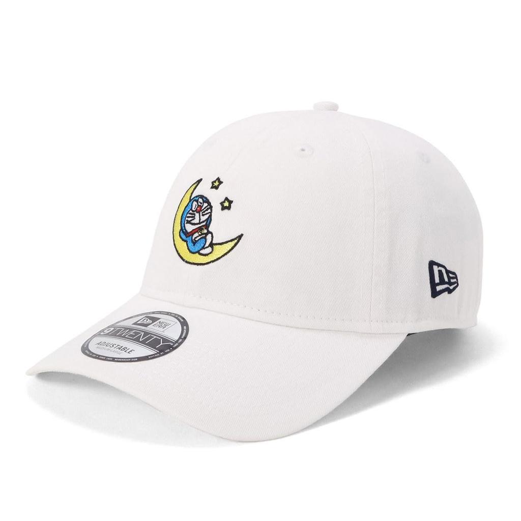 New Era 9TWENTY Doraemon Collaboration 920 DORAEMON MOON WHI Cap, White, Navy, M/L,