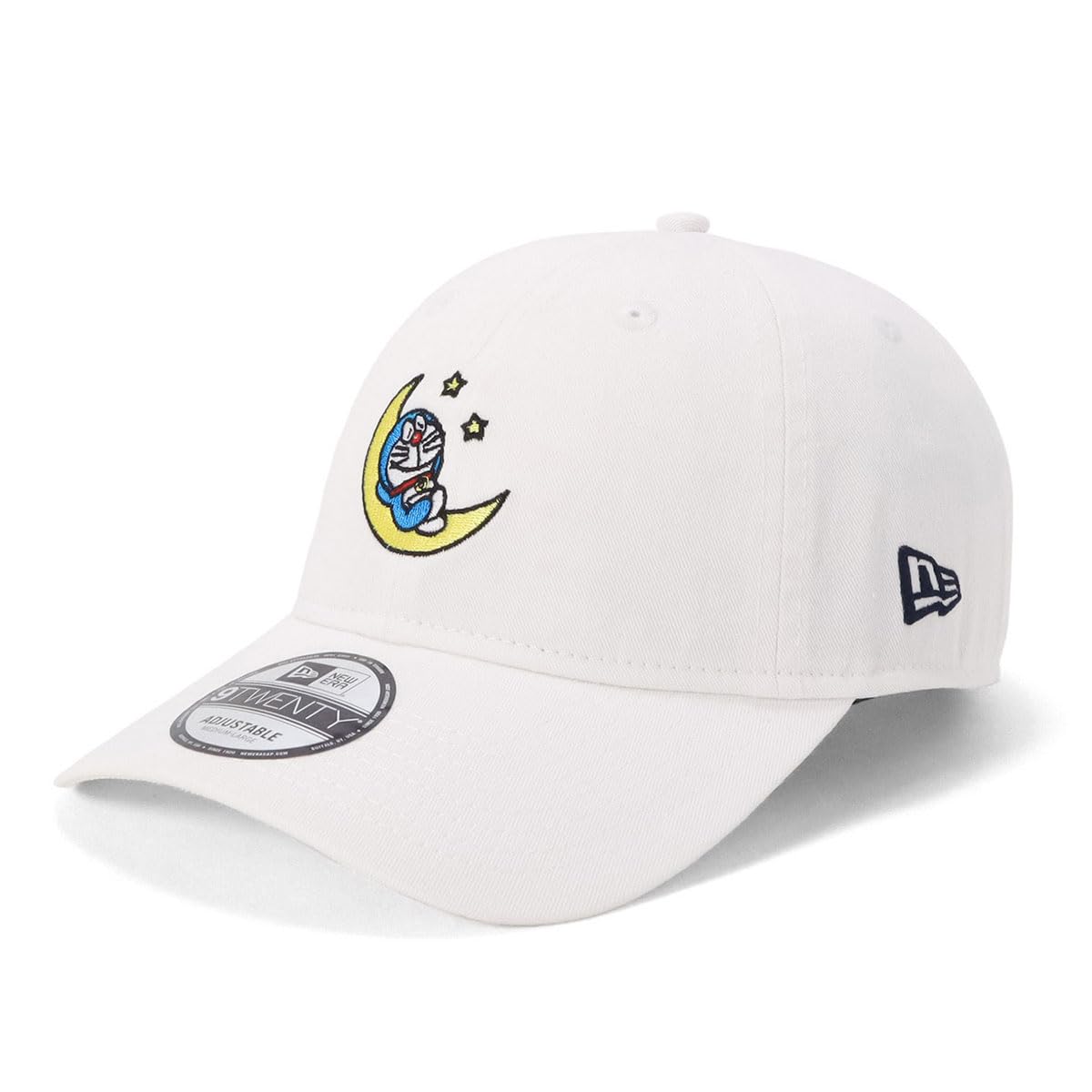 New Era 9TWENTY Doraemon Collaboration 920 DORAEMON MOON WHI Cap, White, Navy, M/L, белый