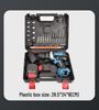 21V High-Power Dual-Speed Electric Drill with Lithium Battery