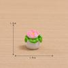6Pcs/set Mini Flower Plant Bonsai Miniatures Resin Ornaments Moss Terrarium Micro Landscape Fairy Garden Decoration