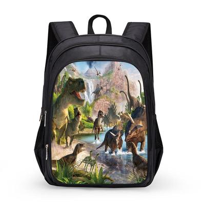 Vodotesný detský batoh s motívom dinosaurov - Ľahký a odolný pre základnú školu