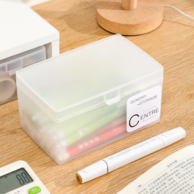 Idol Photo Card Storage Box Kpop Cards Organizier Photocards Collection Office Id Card Organizers Stationery Storage Cases