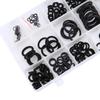 225pcs Sealing Gasket Washers 18 Sizes Rubber Sealing Washer Kit Universal Professional for Car Auto Vehicle Repair