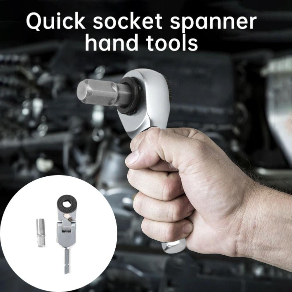 6.35mm Wrench Screwdriver Stainless Steel Socket Wrench Wrench Tool Hand Repair Tool Hand Repair
