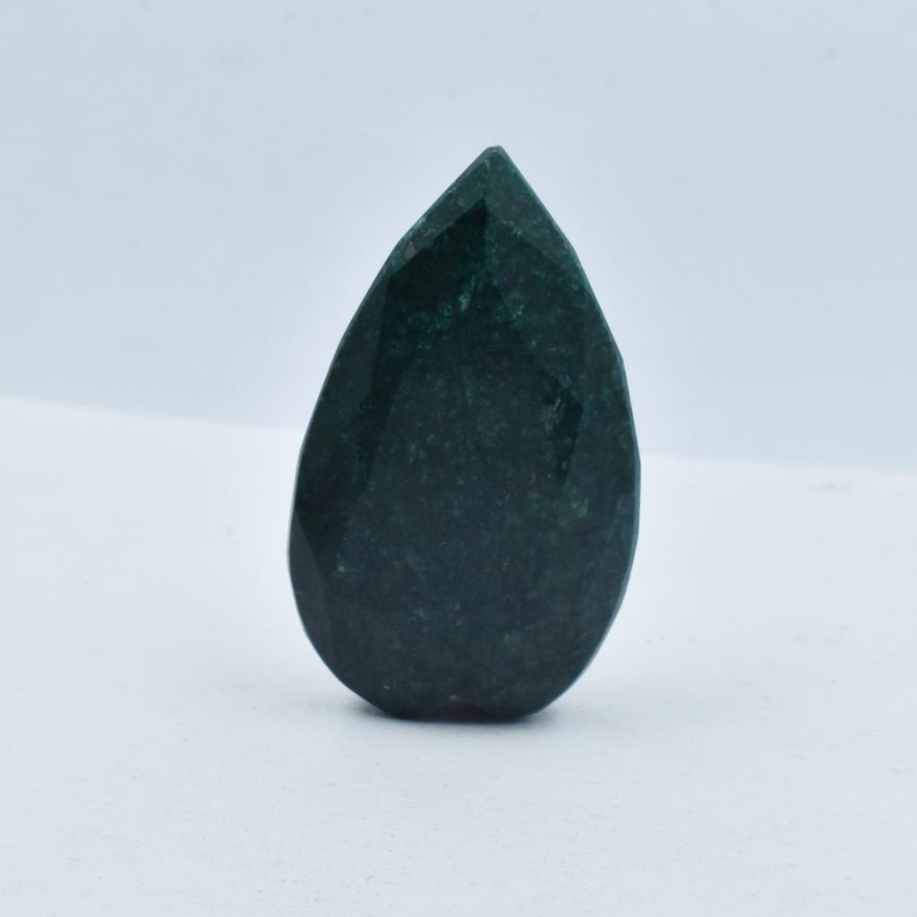 Natural Green Emerald Loose Gemstone 165.95 ct Heart Cut Big for Jewelry Making and Gem Collections