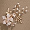 Handcrafts Floral Hairpin For Women Girl Bridal Party Prom Dresses Hair Decorative Accessories Evening Party Hair Decors