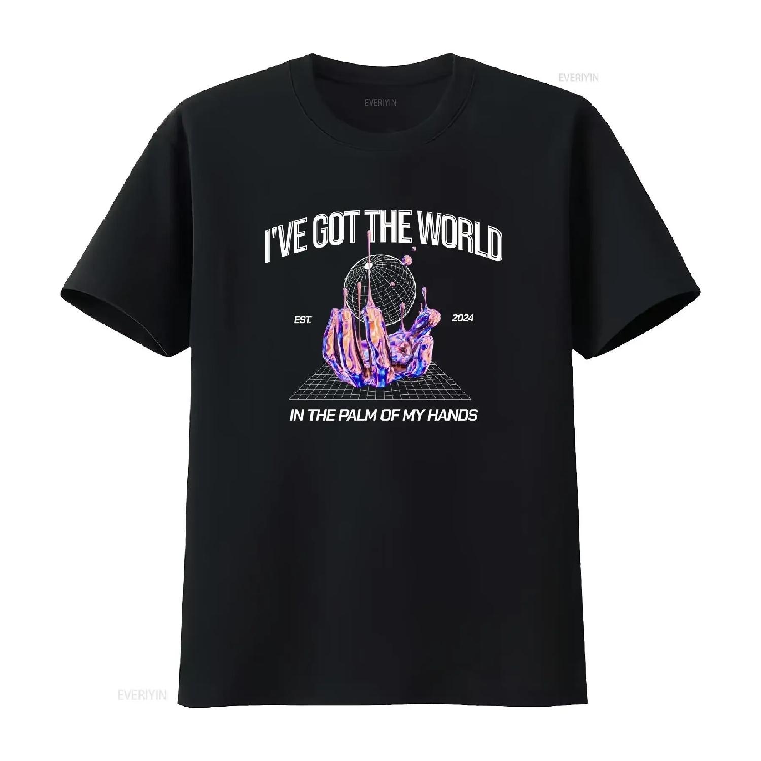 John SummiT T Shirt Palm Of My Hands EDM Festival Outfit House Music Rave Oversized DJ Merch Techno Dance Wear  vintage Washed S