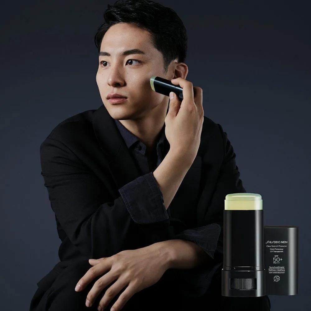 Shiseido MEN Official Clear Stick UV Protector Sunscreen Type Sun Stick