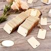 Pack Of 150 Wooden Labels With Rope For Crafting And Creative Painting For Home Decoration And Gift Labels